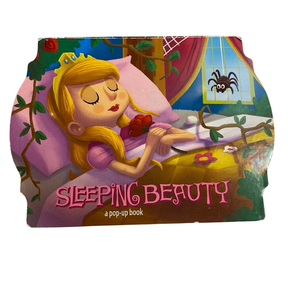 Sleeping beauty pop up book