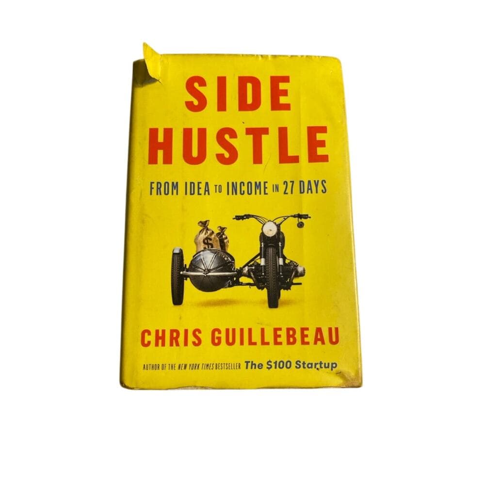 Side hustle Hard Cover Book