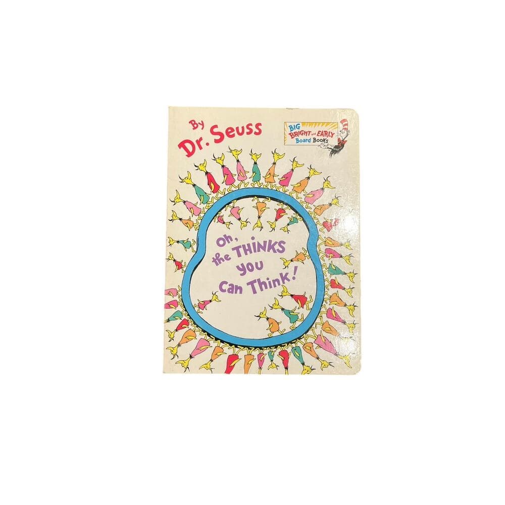 Oh the thinks you can think hardcover book by dr.Seuss