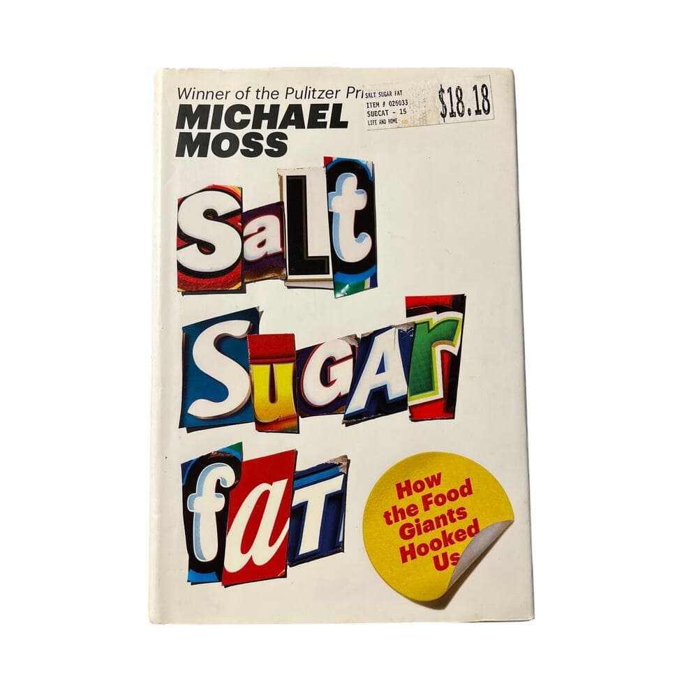 Salt Sugar Fat Hardcover Book