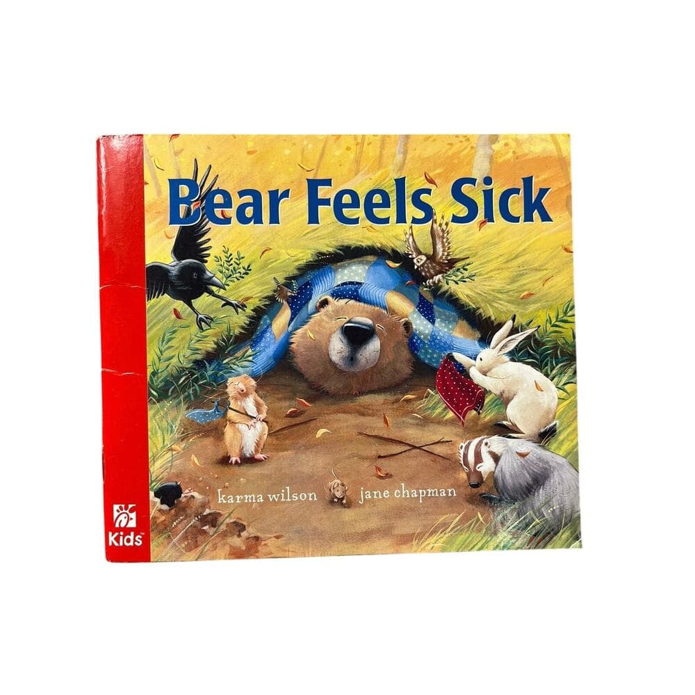 Bear Feels Sick Book