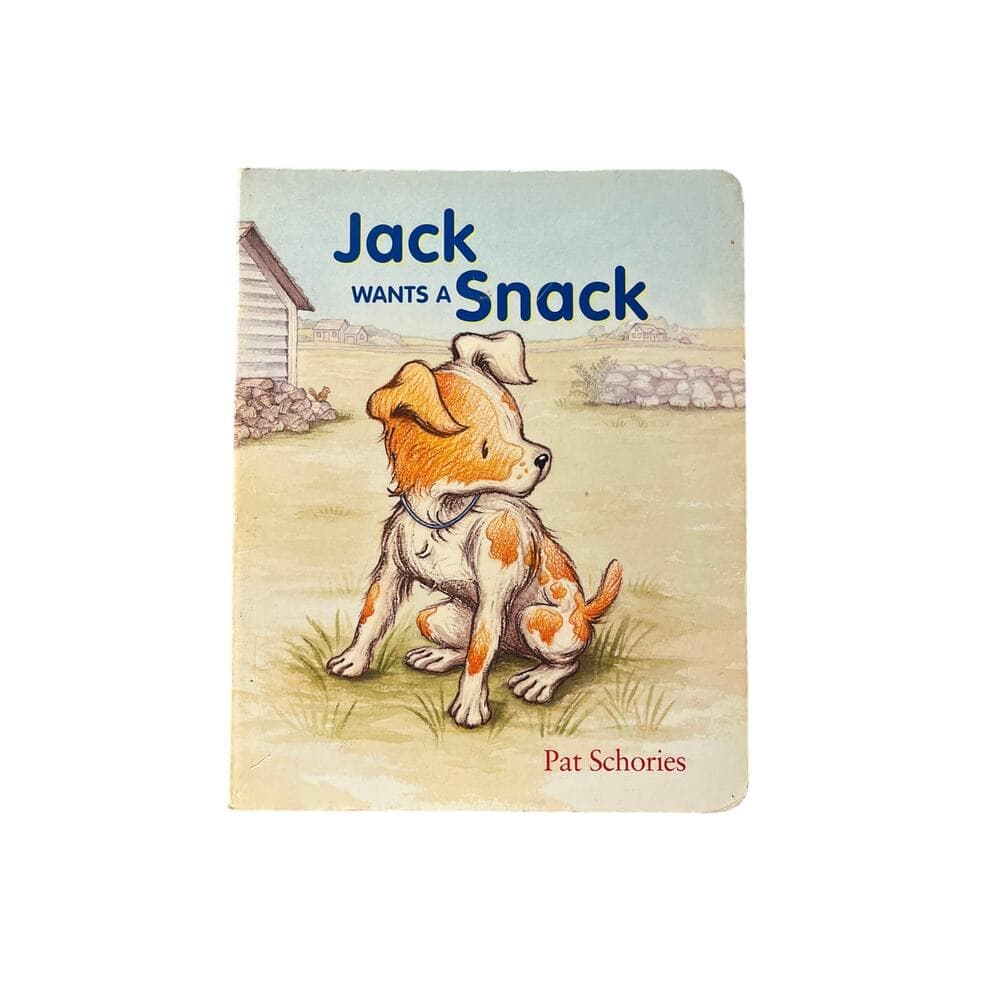 Jack Wants A Snack kid hard cover book
