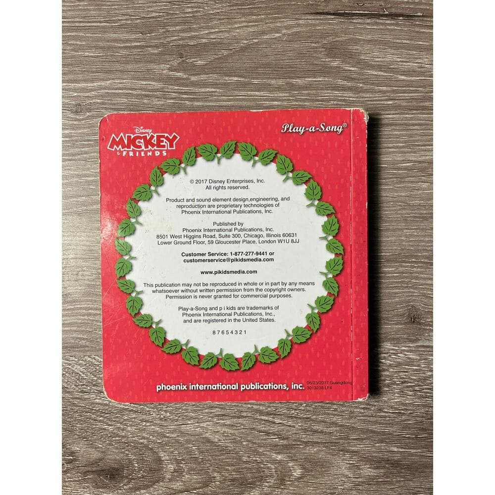 Minnie Garden Countdown Book