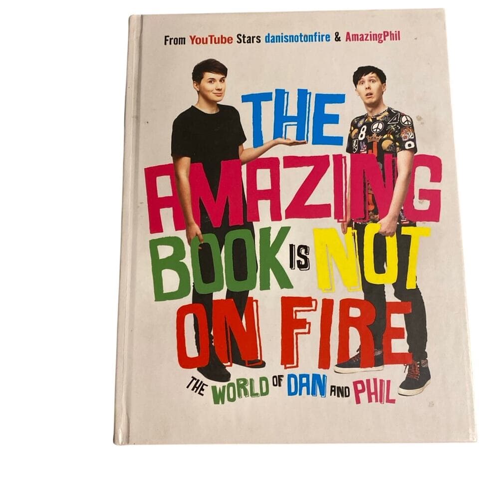 The amazing book is not on fire hardcover