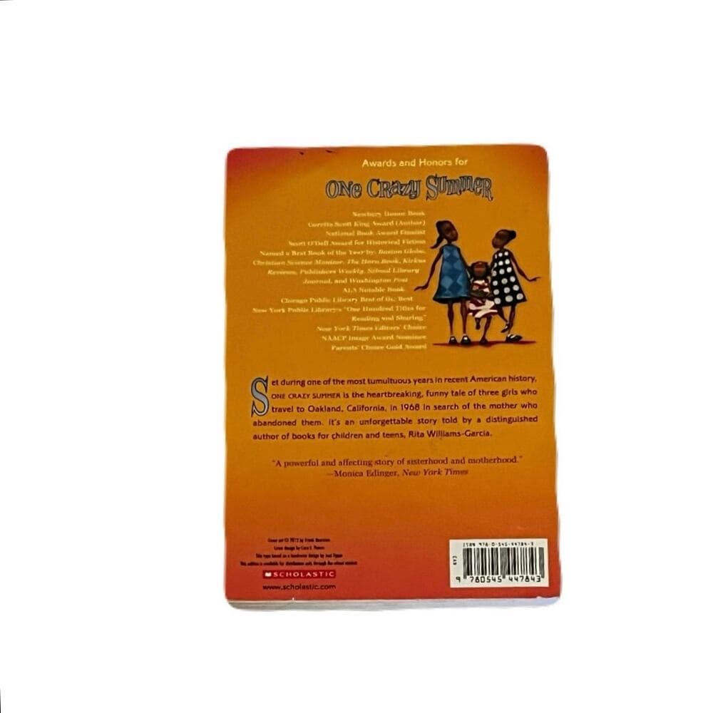 One Crazy Summer Book By Rita Williams-Garcia