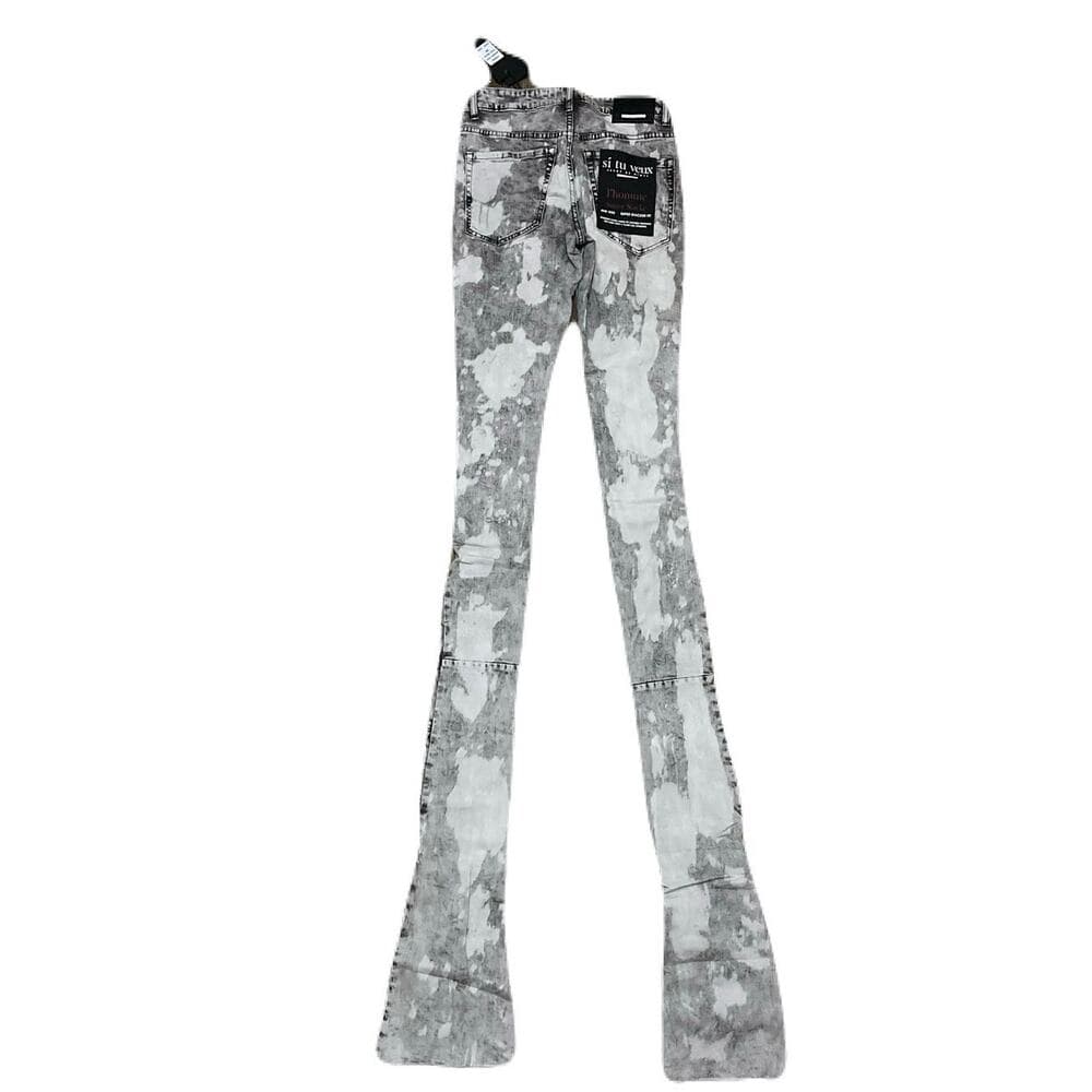 Si Tu Veux Warren Jean Gray Wash Size 40 New