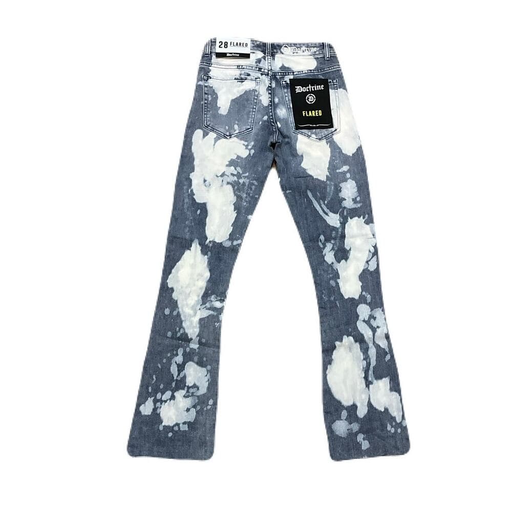 Doctrine Hendrix Flare Indigo Wash Size 32 New
