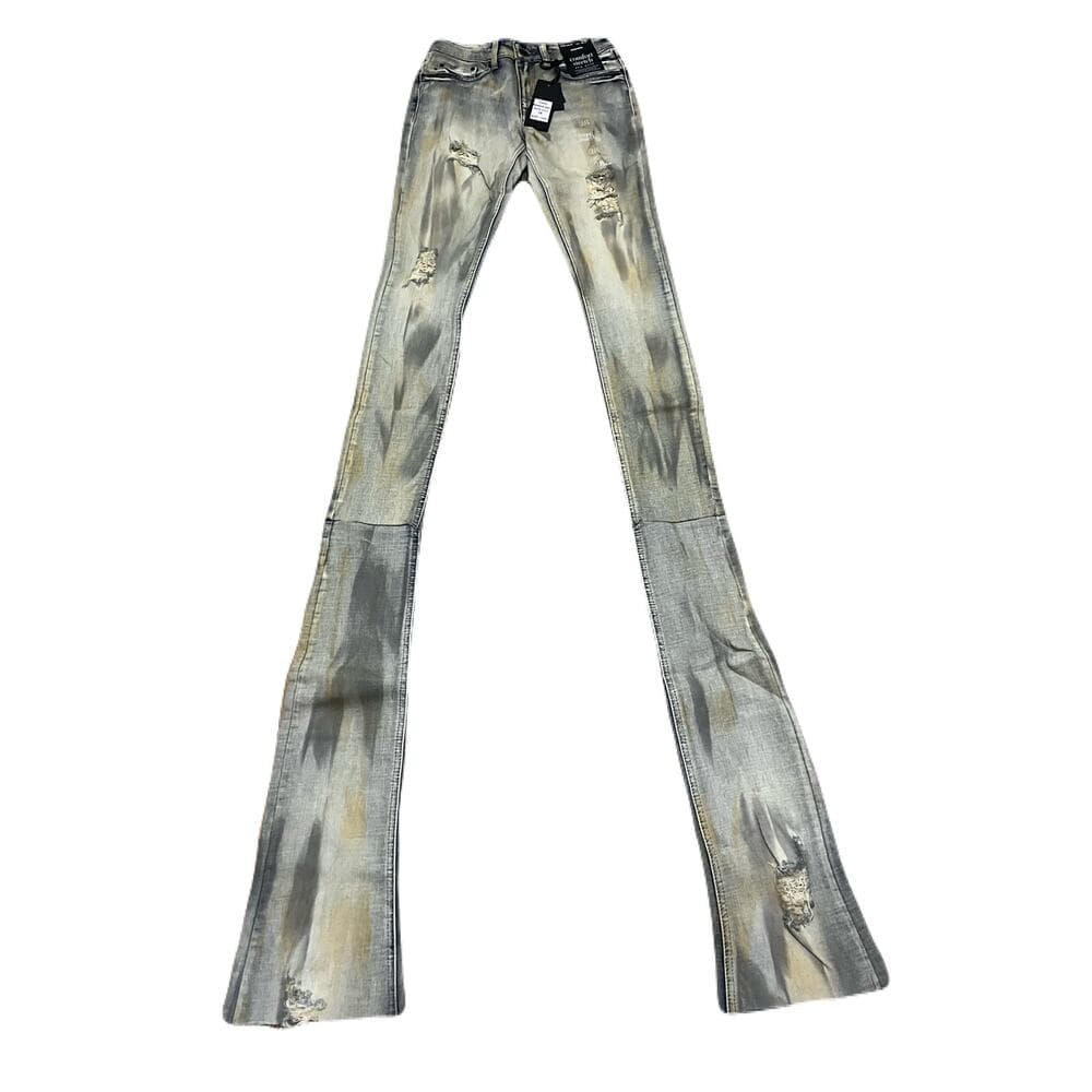 Si Tu Veux Brandon Jean’s Matte Gold Size 32 New