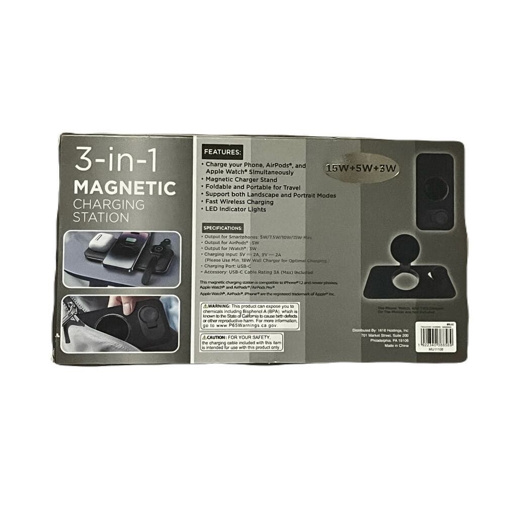 3-in-1 Magetic Charging Station
