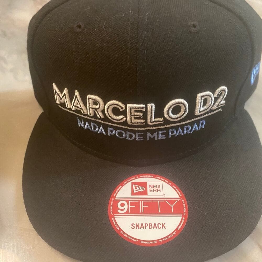 Marcelo D2 New Era Hat sign by Marcelo D2 him self snapback