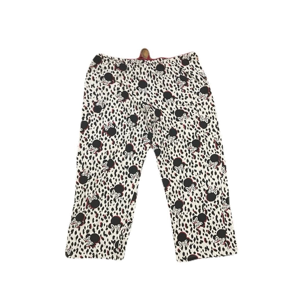 Disney Minnie, mouse, cream and red sleepwear Kids Size 12/14
