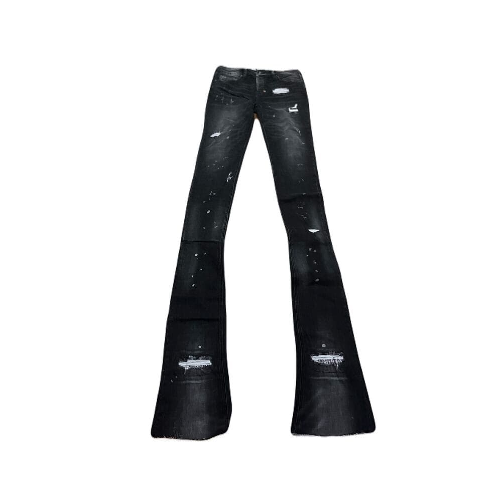 Shabaz Brother Black Superstack Men’s Jean’s Size 32 new With Tags