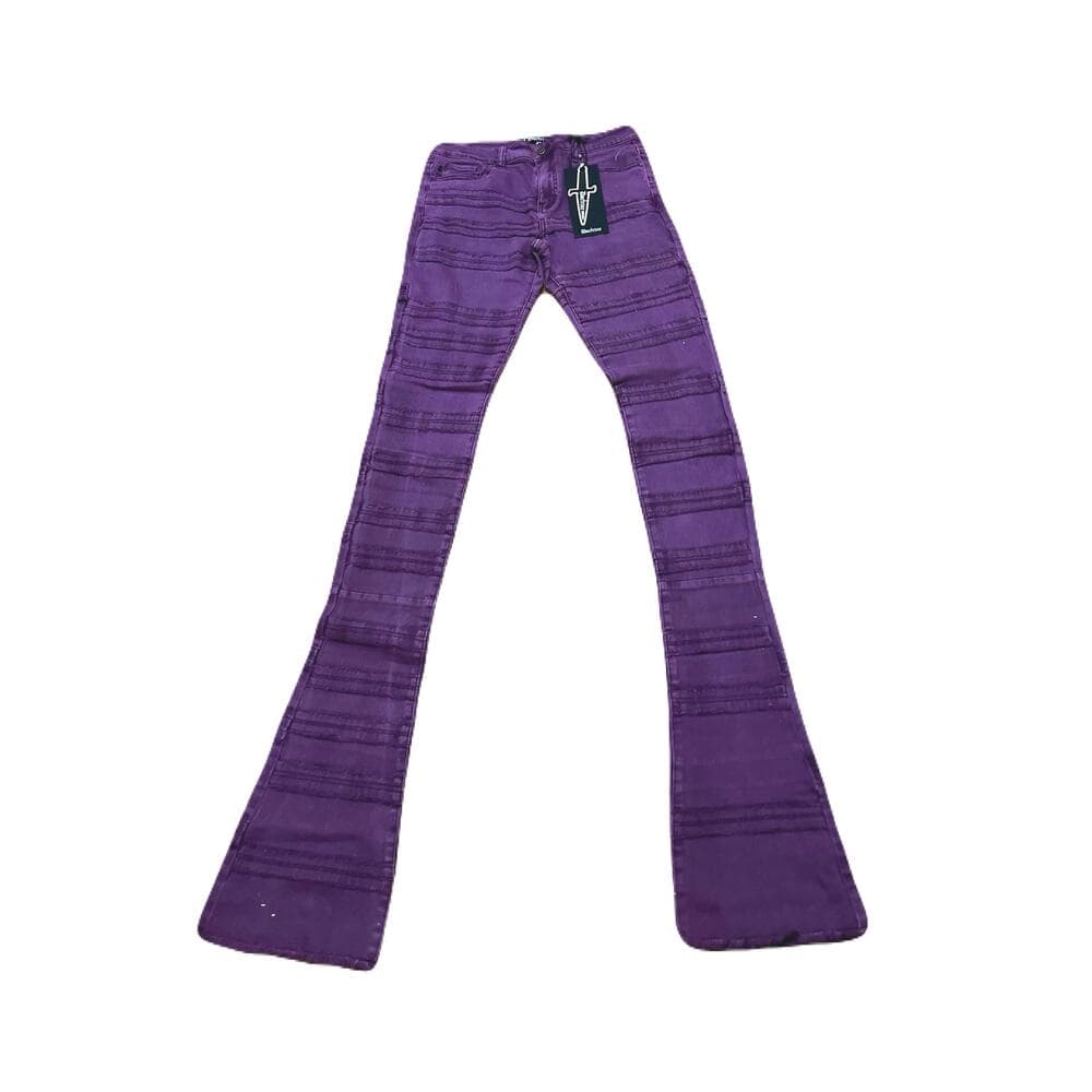 Doctrine Kill Joy Superstack Purple Men’s Jean’s Size 36