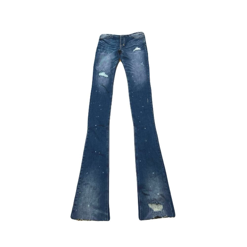 Shabaz Brothers Superstack Men’s Jean’s Size 34 color blue