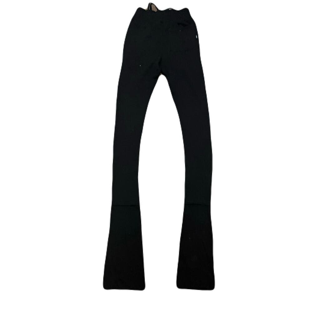Si Tu Veux Black Men’s Superstack Sweatpants Size Small