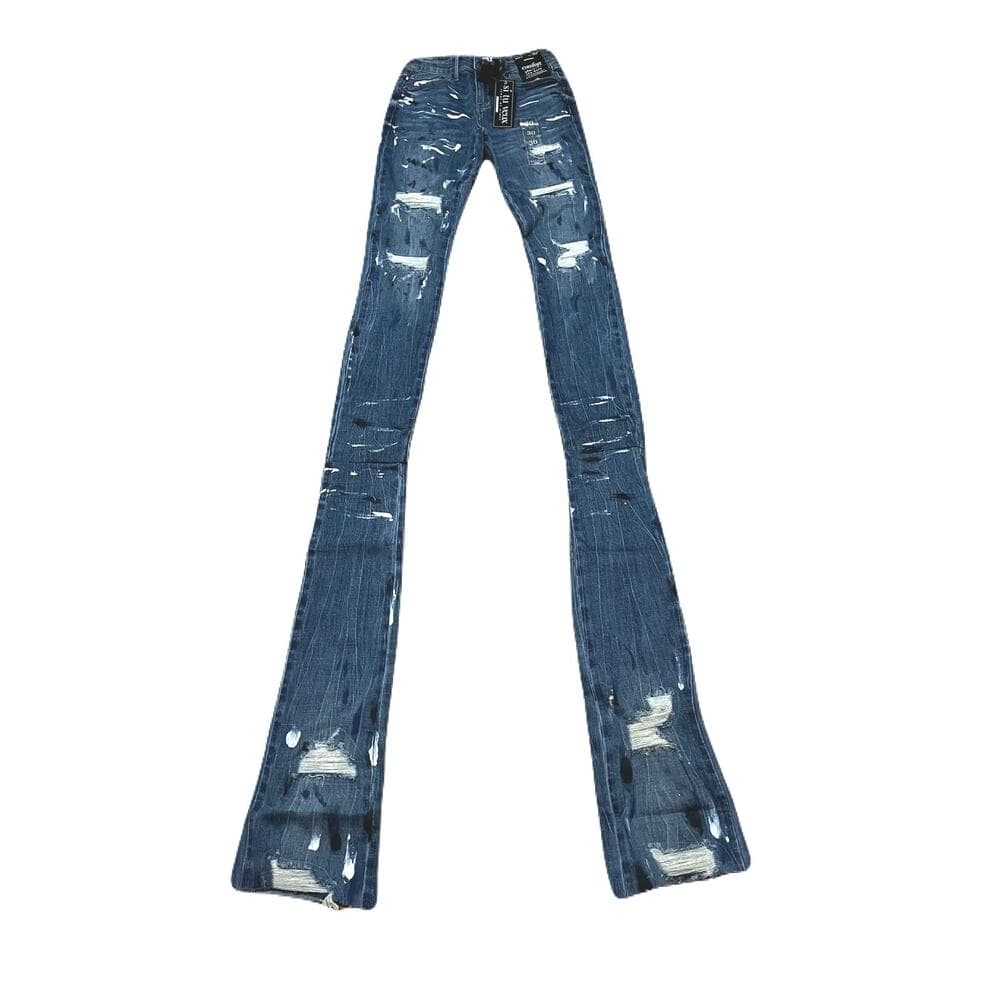 Si Tu Veux Marc Jean’s Indigo Wash Size 30 Men’s Superstack