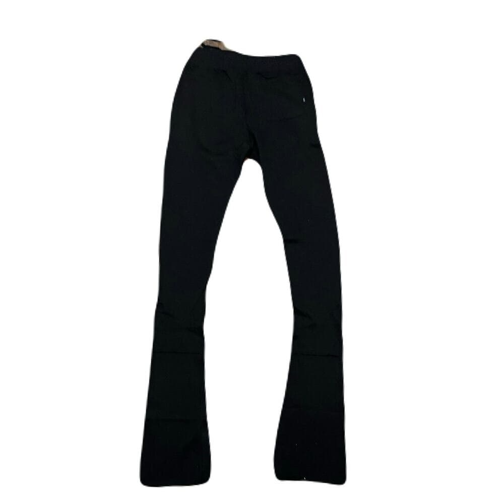 Si Tu Veux Superstack Men’s Black Sweatpants Size XL