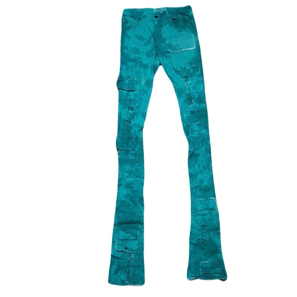 Si Tu Veux Superstack Mint Men’s Jean’s Size 36