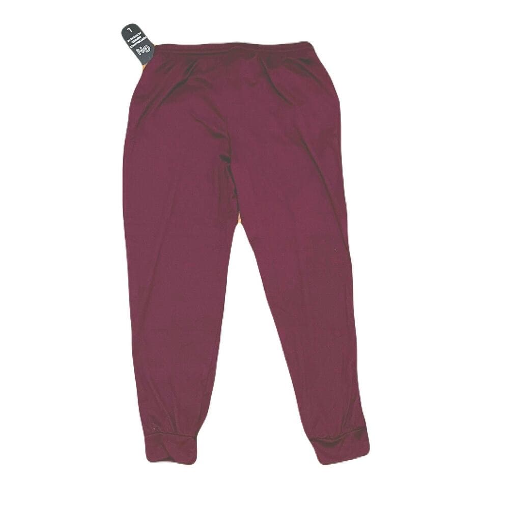 Gold Nation performance Women’s Pants Size Large Color burgundy