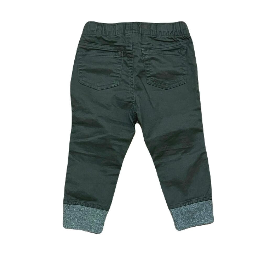 Cat & Jack Dark Green Kids Pants Size 18 Months