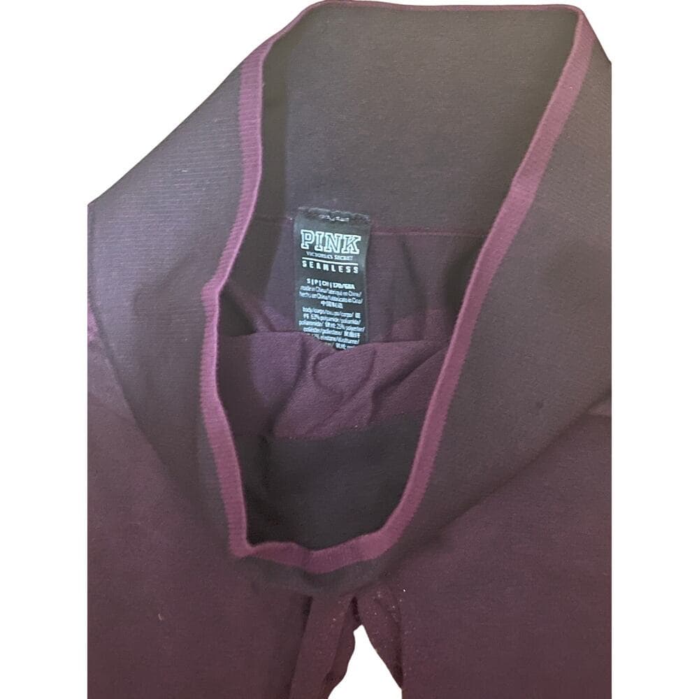 Pink Burgundy Women’s Leggings Size Medium
