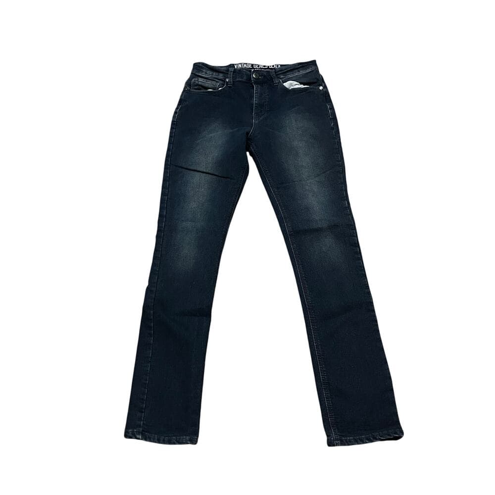 Vintage Genes Black Men’s Dark Blue Jeans Size 30W 32L