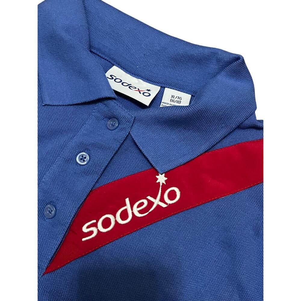 Sodexo Blue Cooking Shirt Size XL/TG
