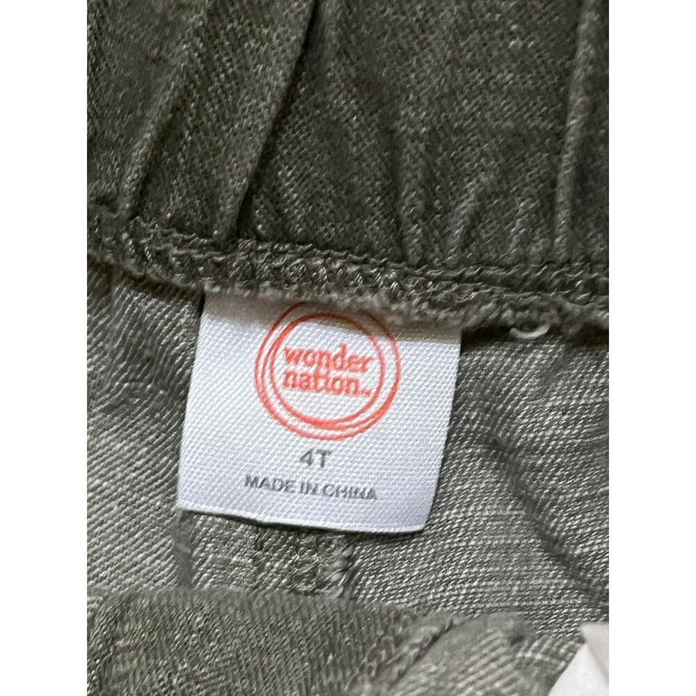 Wonder Nation Kids Shorts Size 4T In Good Condition Dark Green