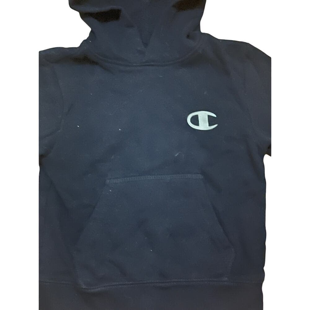 Kids Champion Black Hoodie Size 4