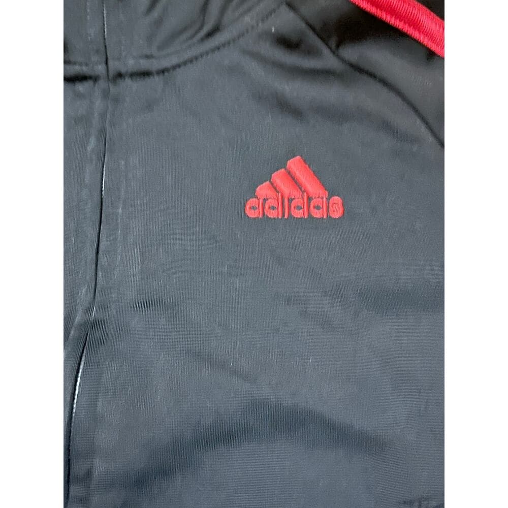 Adidas Kids Black & Red Hoodie Size 4T