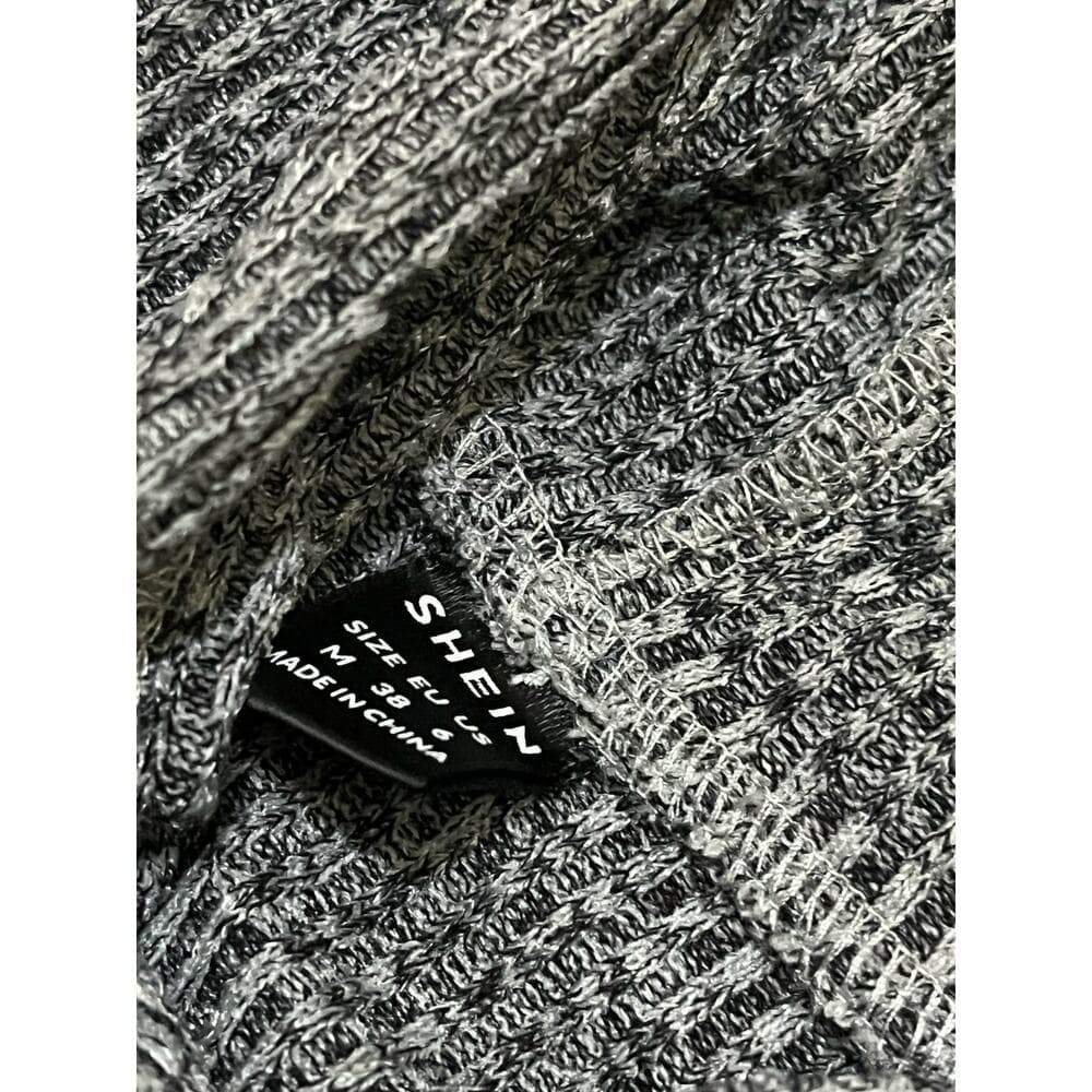 SHEIN Grey Women’s Hoodie Size Medium In Good Condition