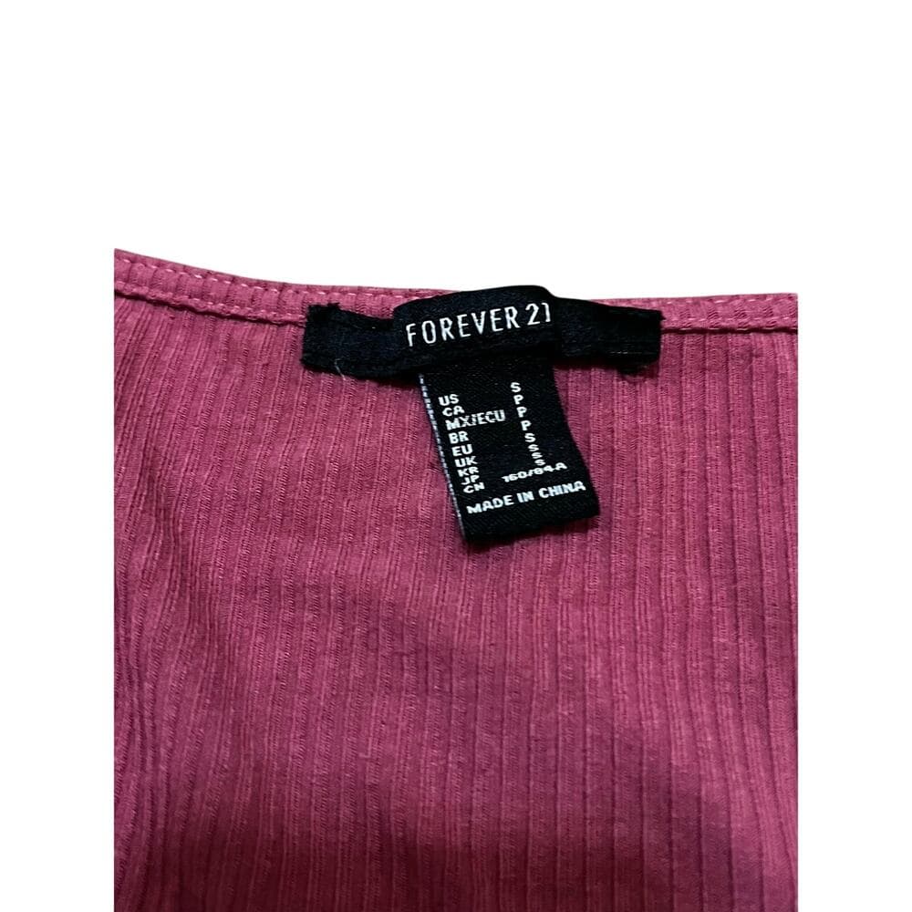 Forever 21 Pink Women’s Long Sleeve Shirt Size Small