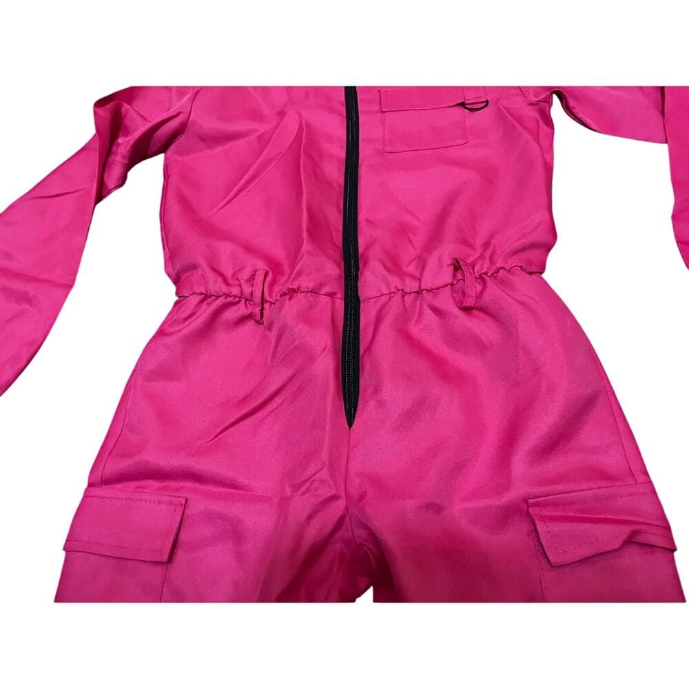 Women’s Pink Jumpsuit Size 145 equivalent to 5.0ft to 5.2ft Size Small
