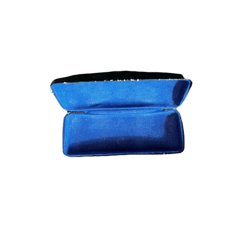 Black glasses Case with Blue Inside