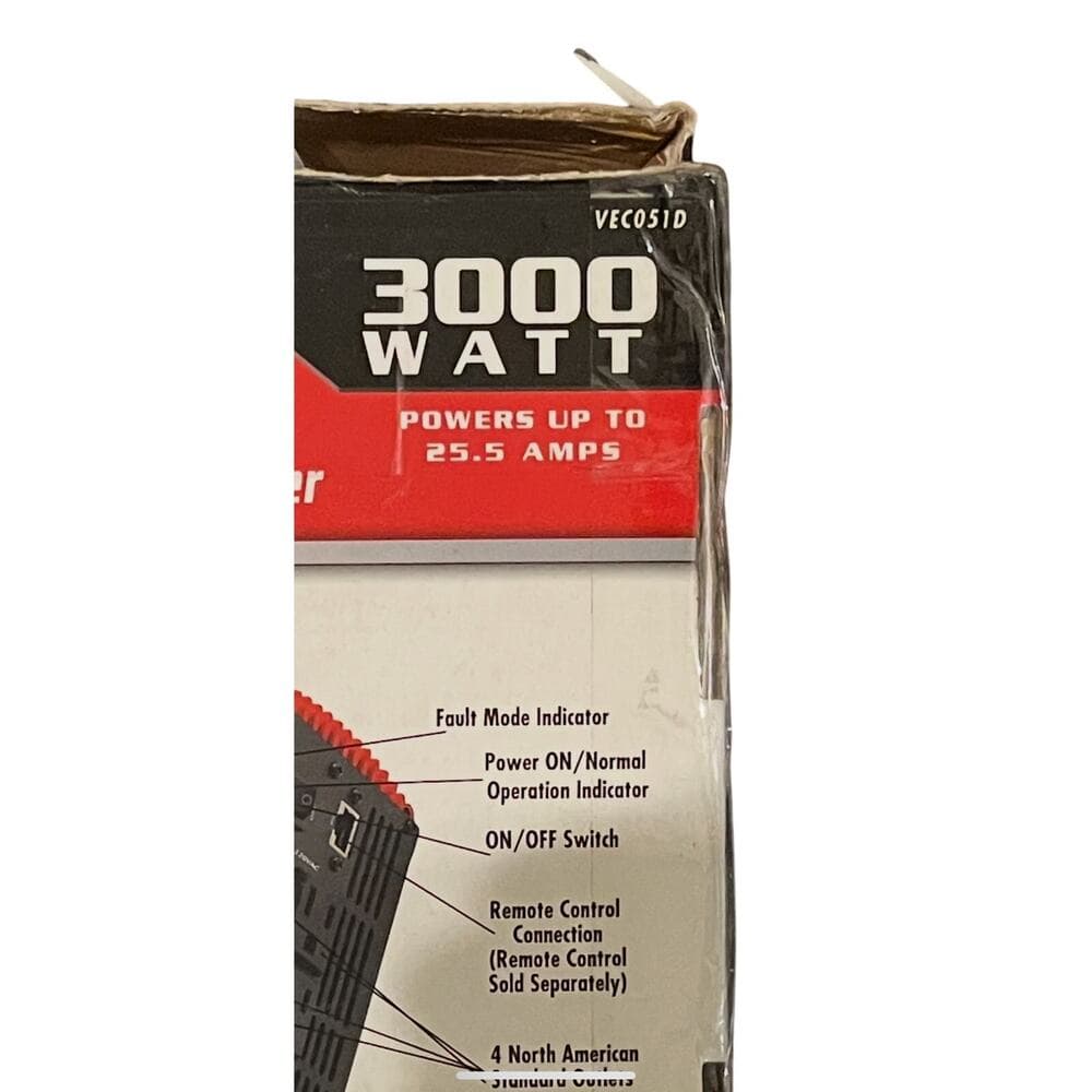 Vector 3000 Watt Power Inverter VEC051D
