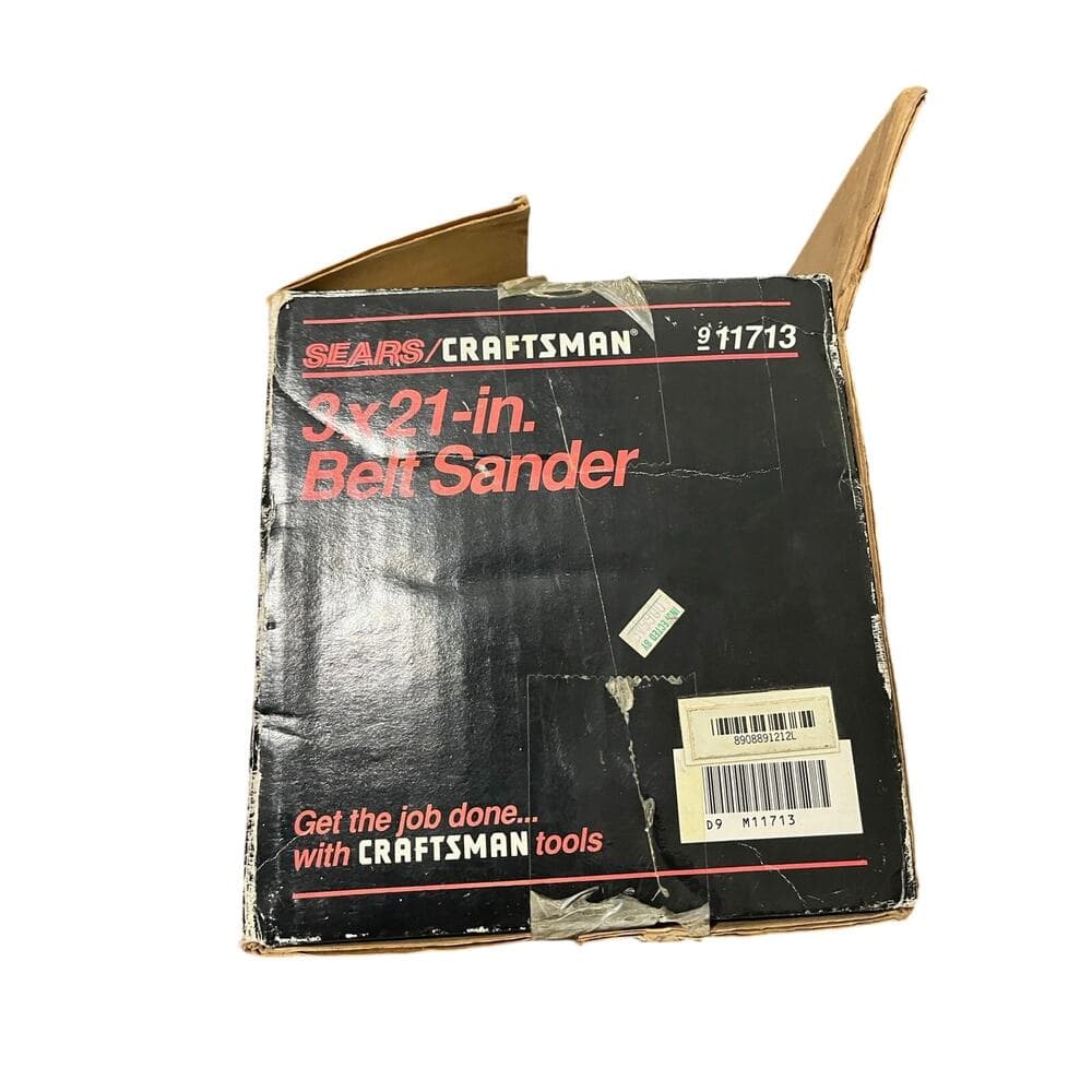 VINTAGE SEARS / CRAFTSMAN 3" x 21" BELT SANDER, 315.117131, 1 HP.