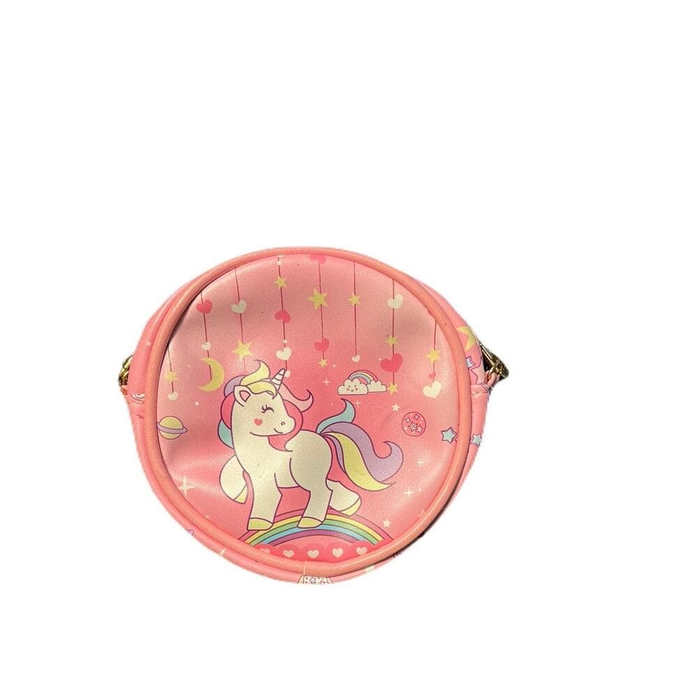 Kids unicorn pink bag 5” X 5”