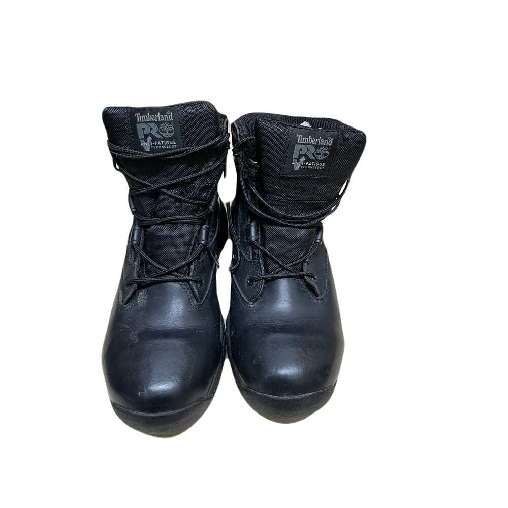 Timberland PRO Valor Duty 6" Boot Side Zip Comp Toe Waterproof Leather Size 7