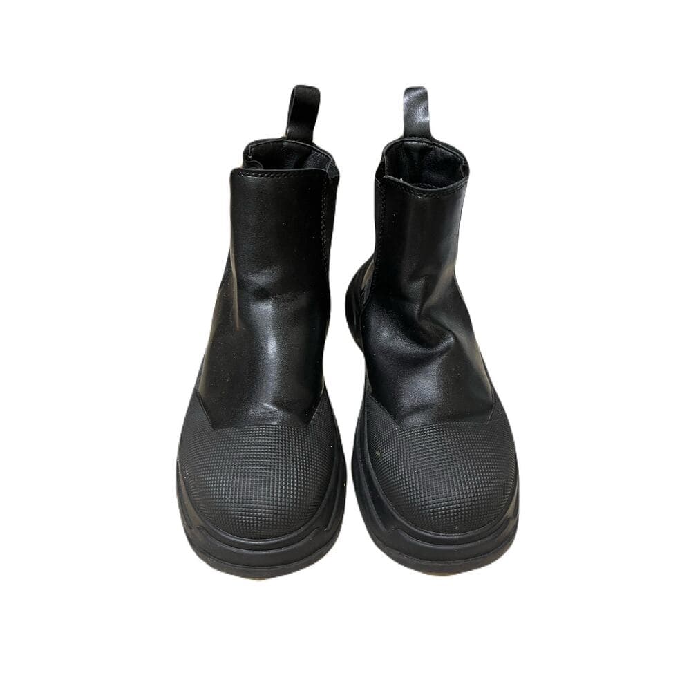 Women’s Black Boots Size 10 In Good Condition