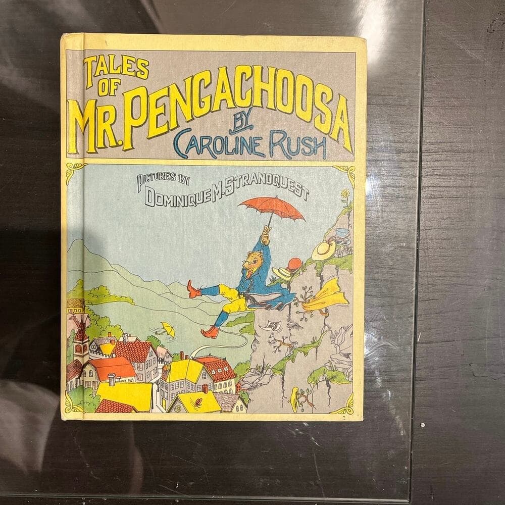 Vintage 1973 Mr Pengachoosa Hardcover Childrens Book