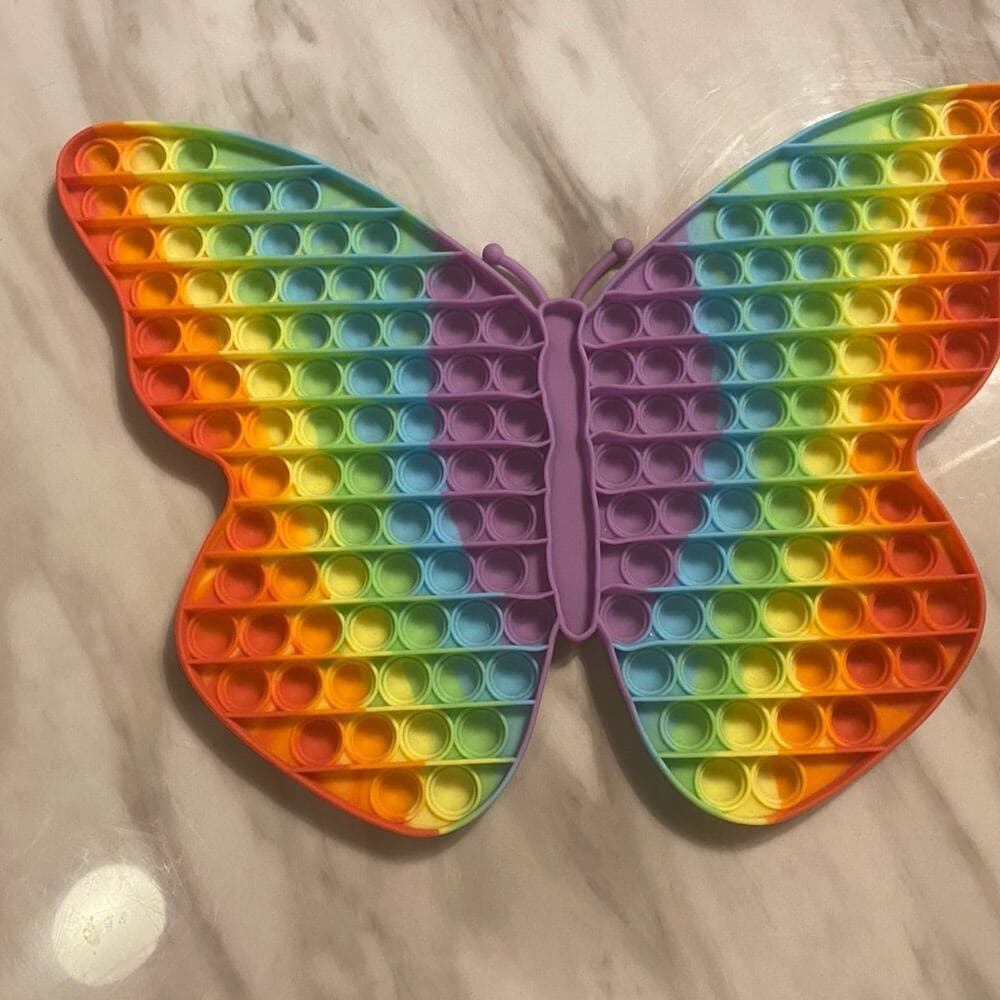 Butterfly bubble popper Fidget
