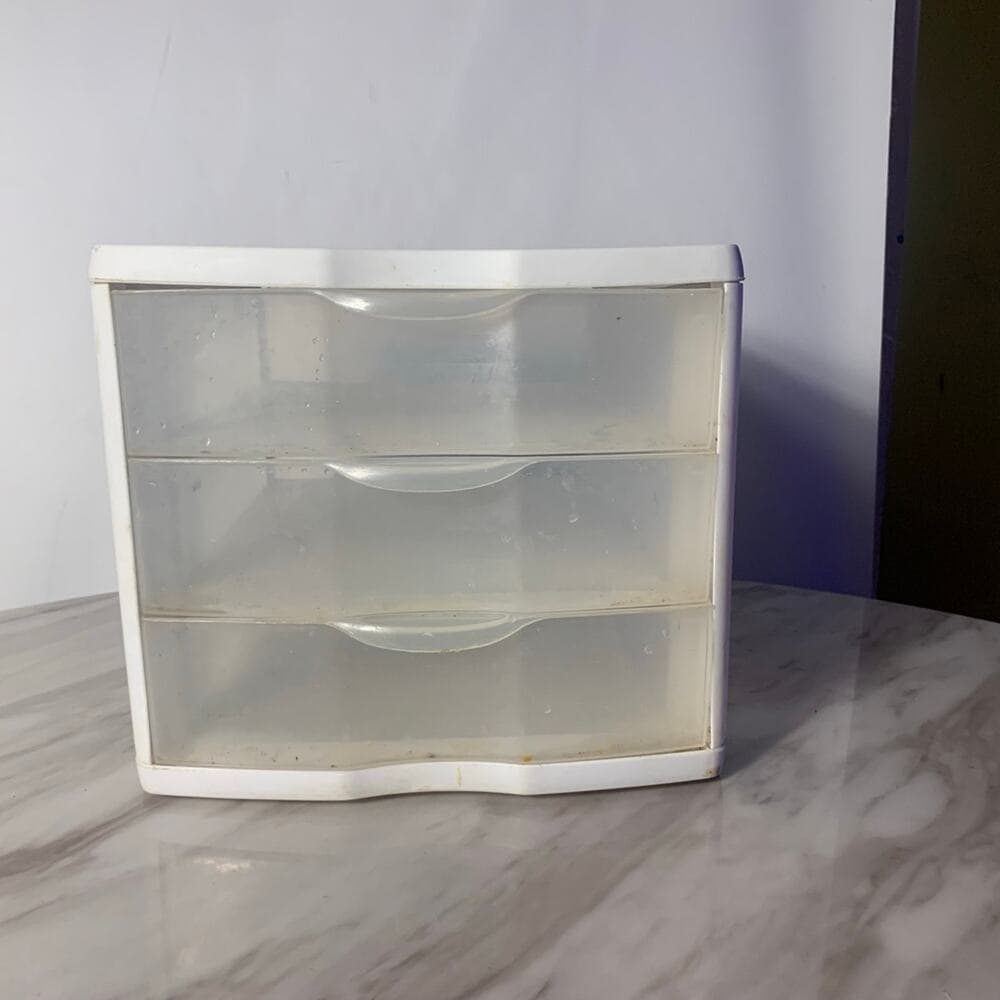Sterilite ClearView 3 Storage Drawer Organizer