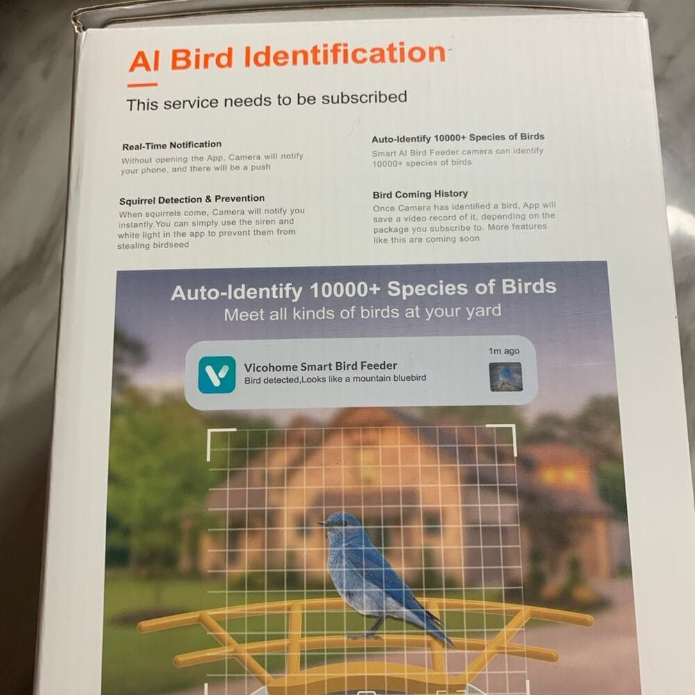 Bird feeder camera