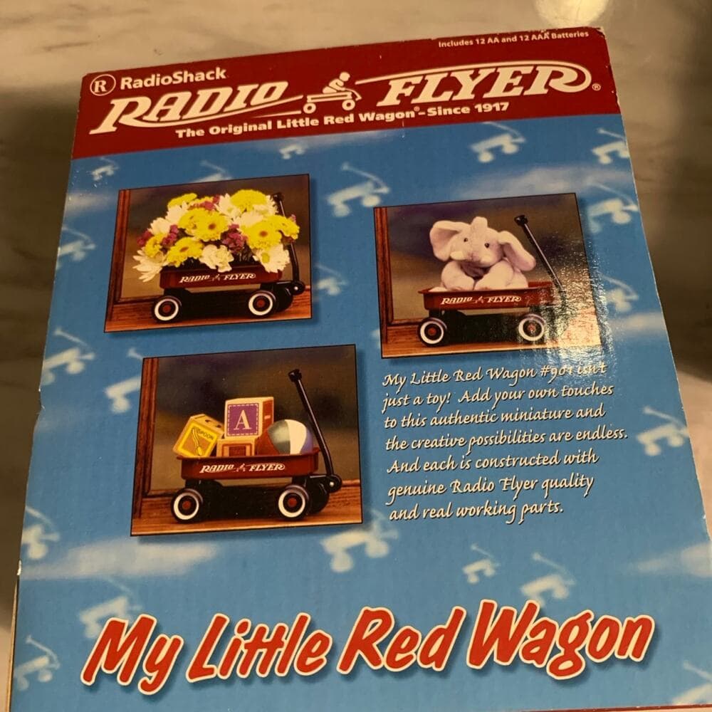 Mini Radio Flyer Radio Shack Wagon