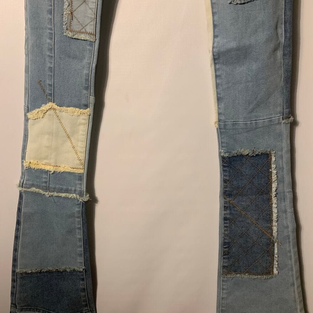 Si Tu Veux Superstack Mens Jeans Size 32