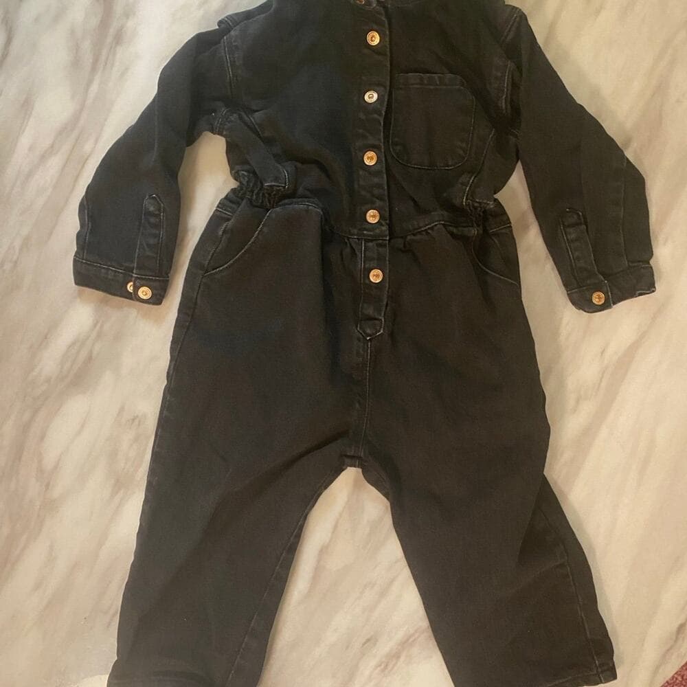 Zara Floral Overalls