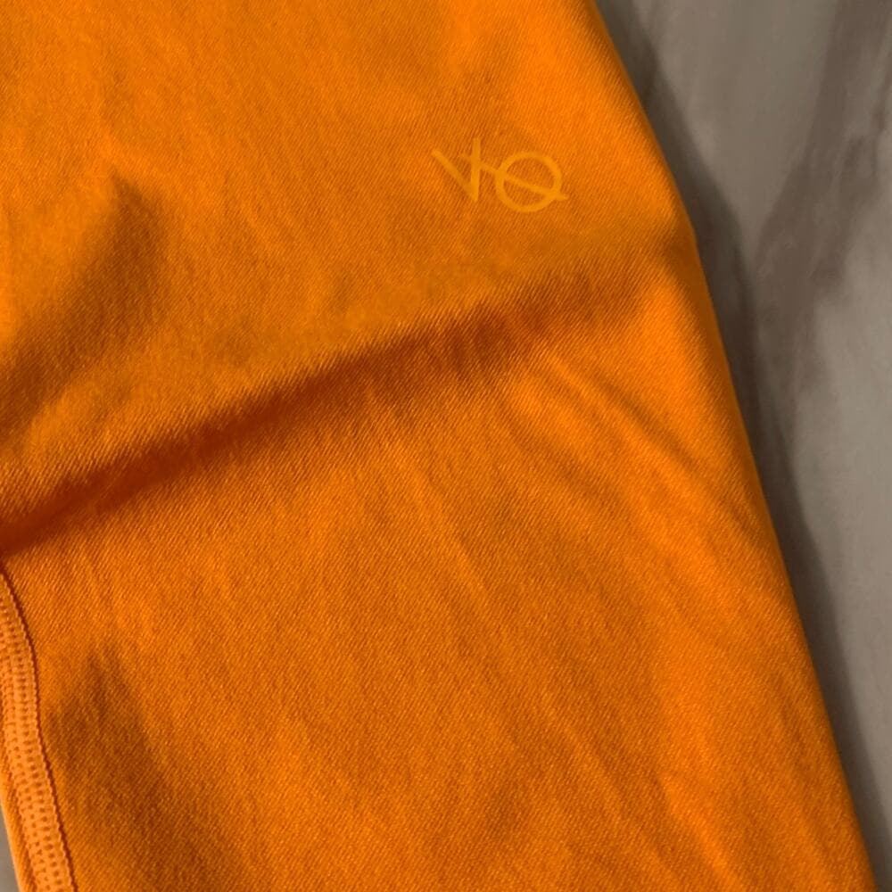 Vanquish Elevate Seamless Orange Leggings Large