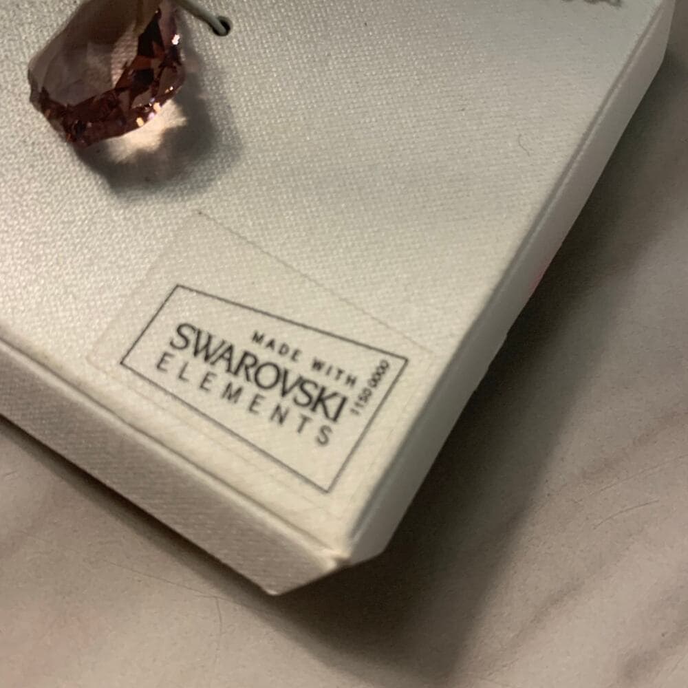 Swarovski Elemets pink gem chain