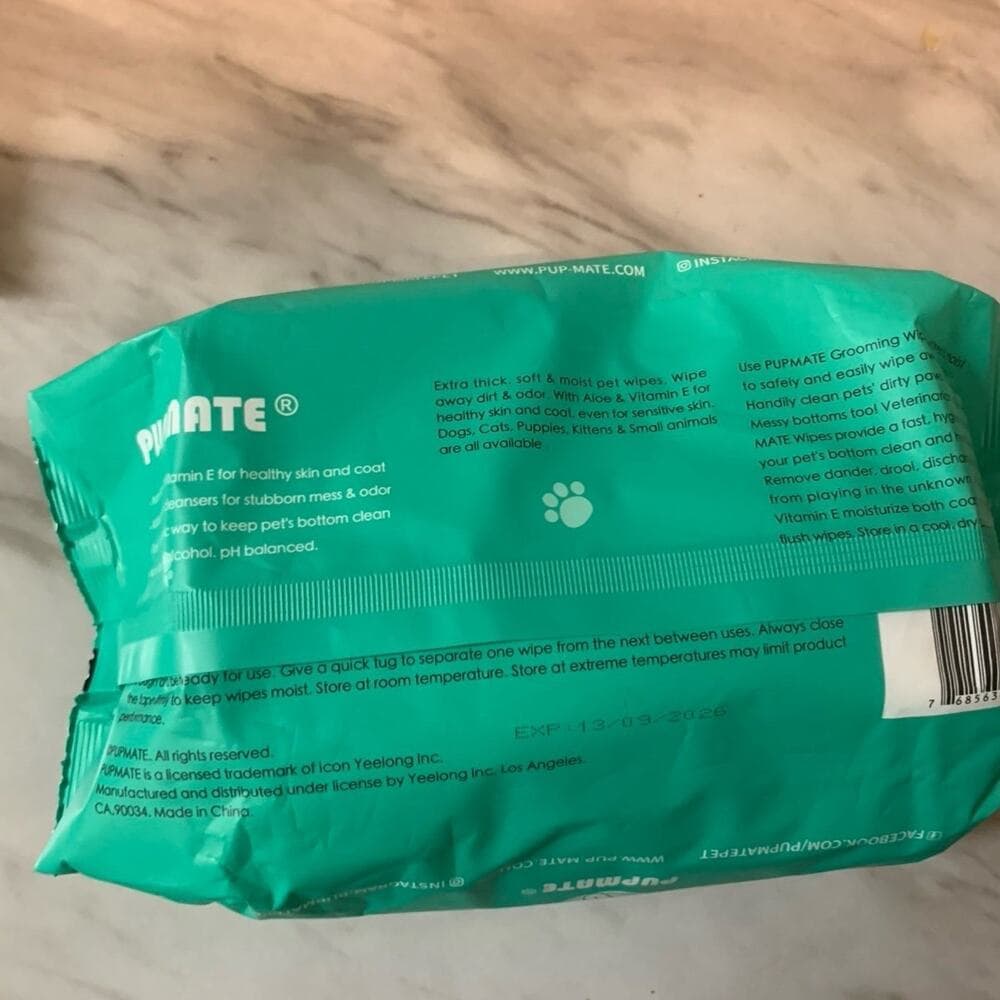 Grooming Pet Wipes