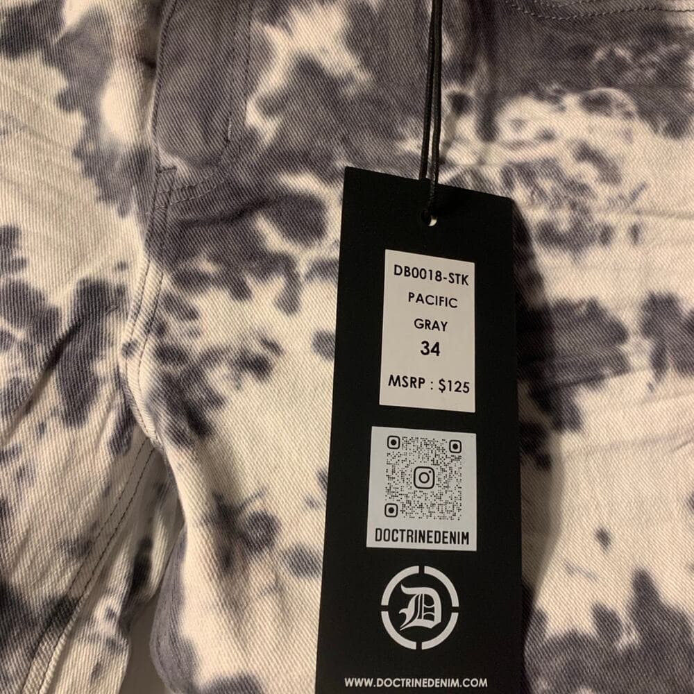 Doctrine Superstack Mens Jeans Size 34